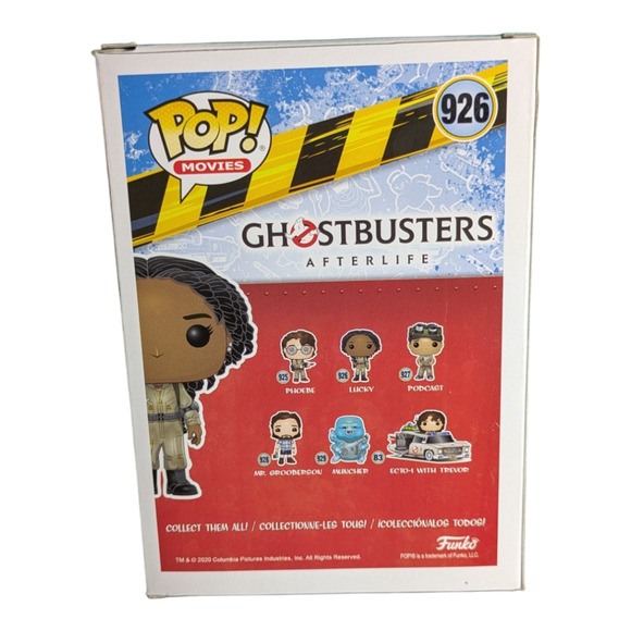 Funko Pop! - Movies -Ghostbusters Afterlife - LUCKY - Vinyl Figure -#926 NIB - Picture 3 of 6